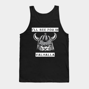 Wikinger See you in Valhalla Tank Top